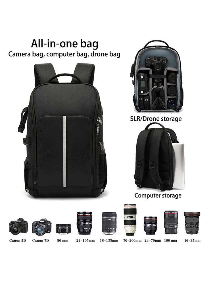 Drone Camera Case - Mochila para fotografía al aire libre,