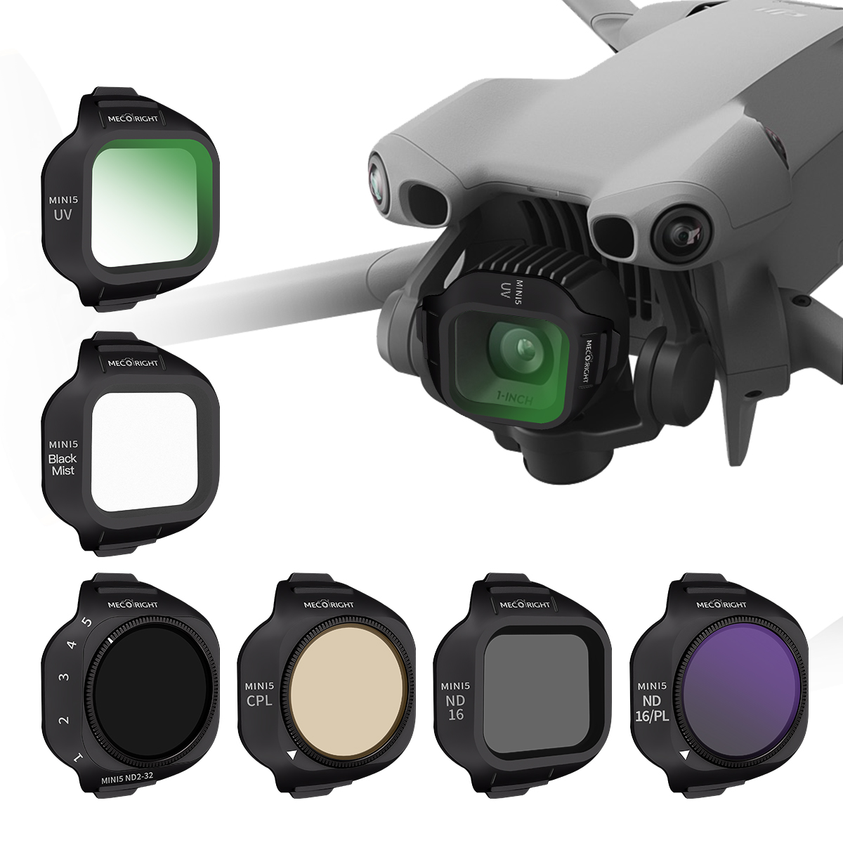 Drone Camera Filter - Mecoright - Juego de Filtros para