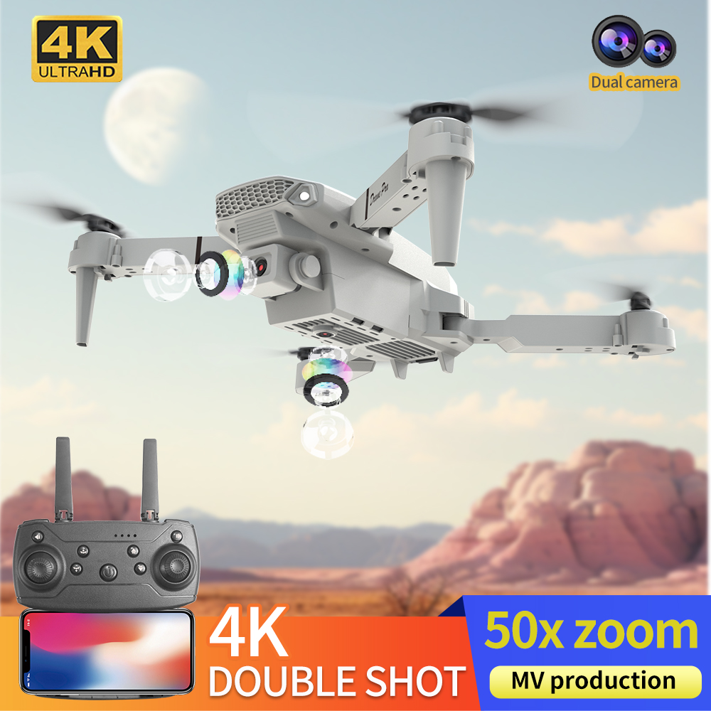 Nuevo Dron RC Profesional E88  - Eachine Drone E58 reseña y precio