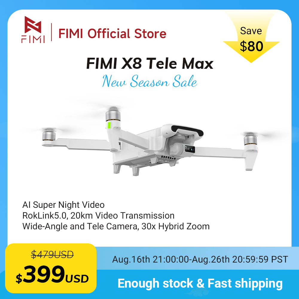 Nuevo Dron FIMI X8 Tele Max co - Drone Camera Wide Angle reseña y precio
