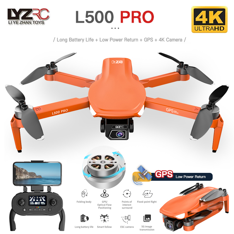 L500 PRO GPS Drone 4K Profesio - Drone Camera Wide Angle reseña y precio