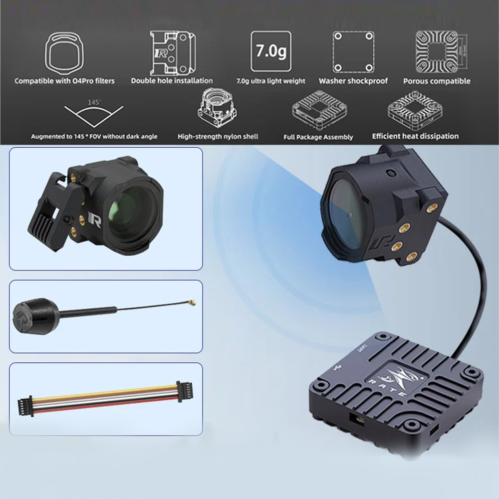 Kit CNC RATE O4 Lite Air Unit, - Drone Camera Case reseña y precio