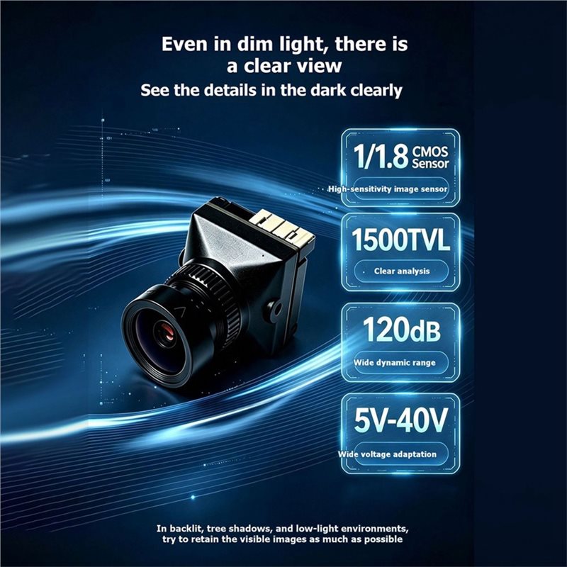 Cámara de visión nocturna 1500 - Drone Camera Night Vision reseña y precio