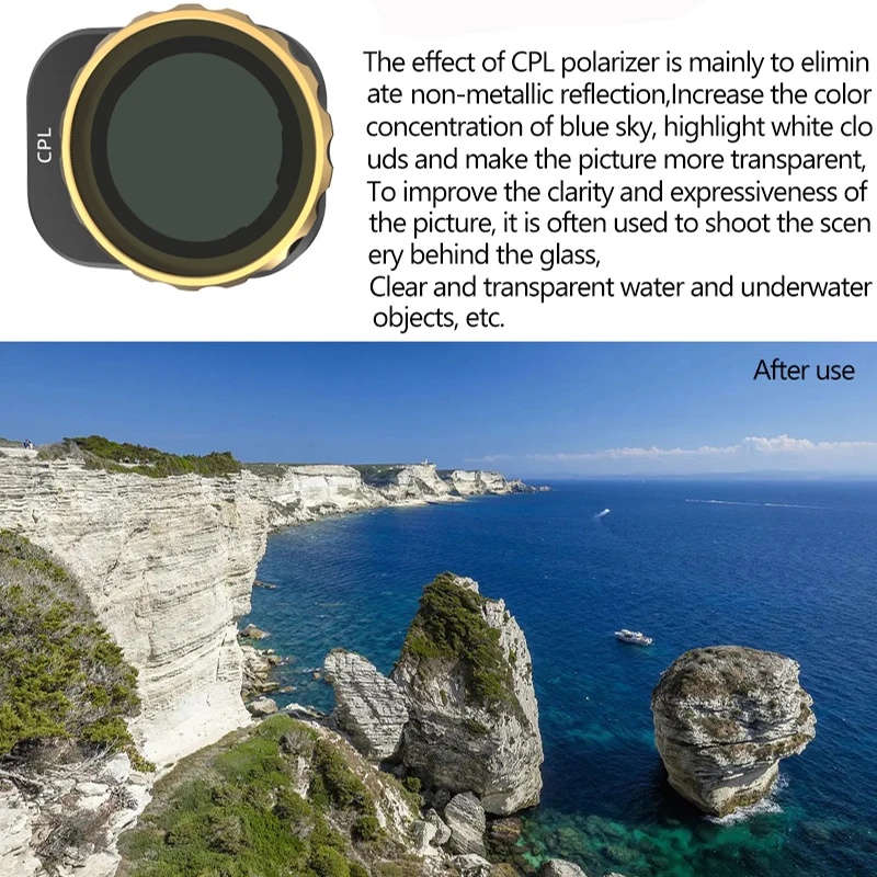 Filtro para Dron DJI Mini 3 Pr - Drone Camera Filter reseña y precio
