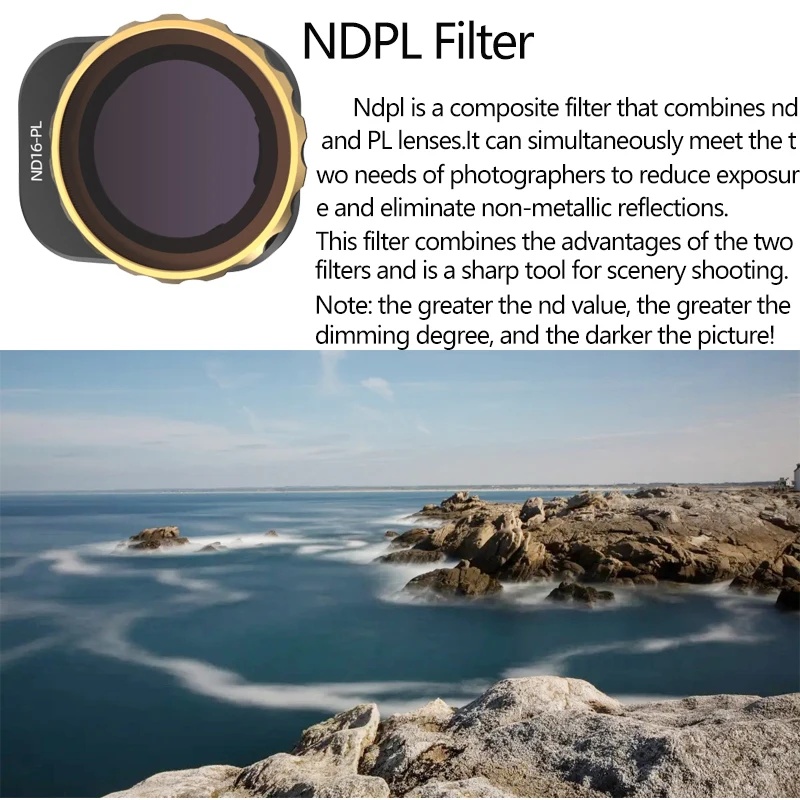 Filtro para Dron DJI Mini 3 Pr - Drone Camera Filter reseña y precio